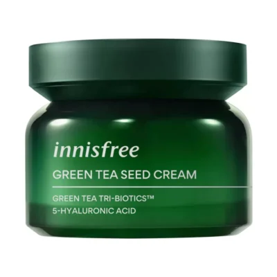 kem duong am tra xanh innisfree green